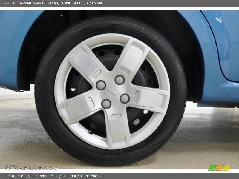 Tahiti Green / Charcoal 2009 Chevrolet Aveo LT Sedan