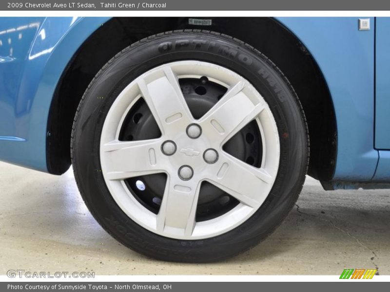 Tahiti Green / Charcoal 2009 Chevrolet Aveo LT Sedan