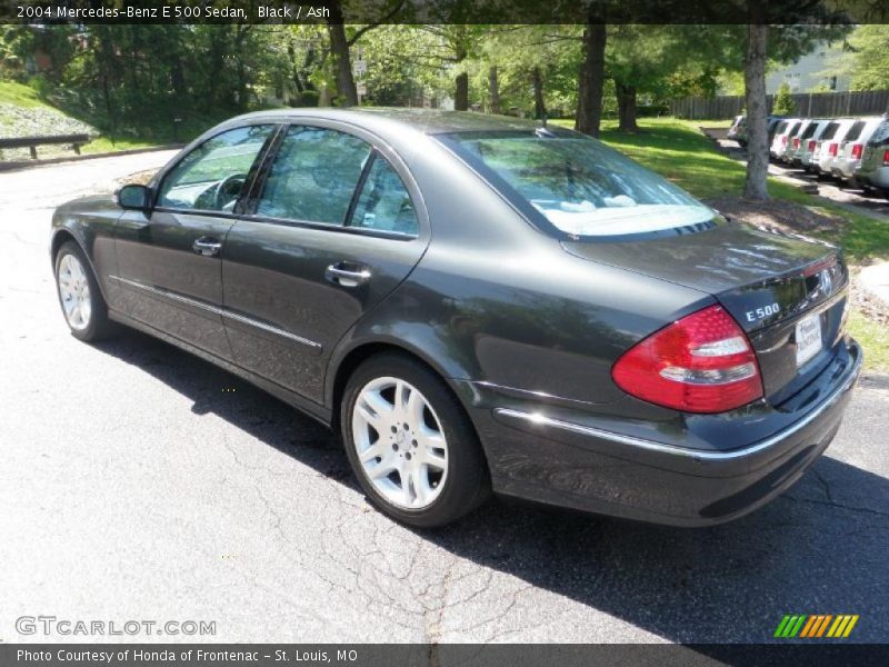 Black / Ash 2004 Mercedes-Benz E 500 Sedan