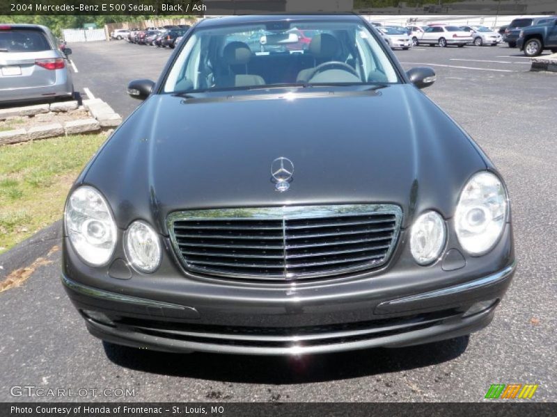 Black / Ash 2004 Mercedes-Benz E 500 Sedan