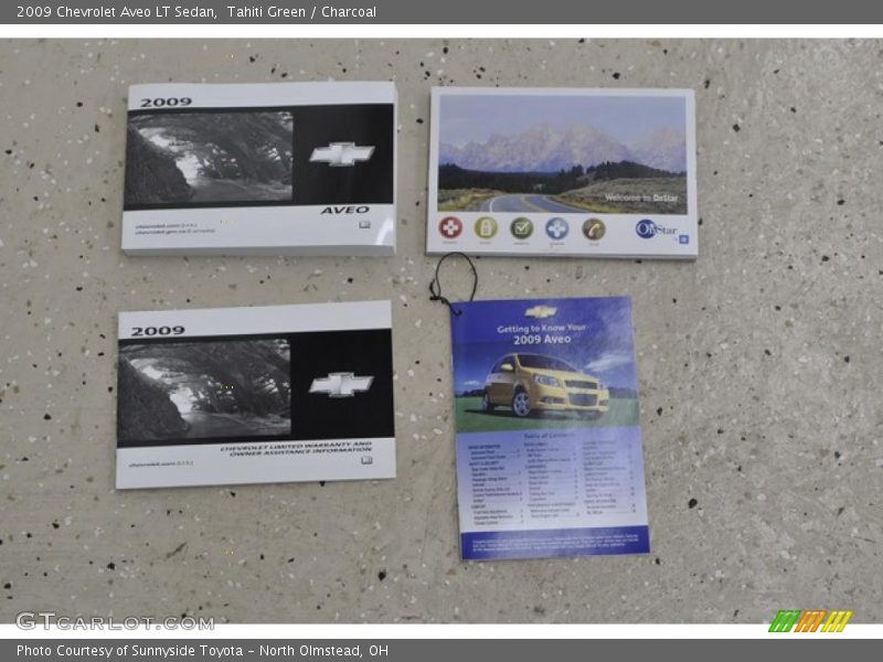 Tahiti Green / Charcoal 2009 Chevrolet Aveo LT Sedan