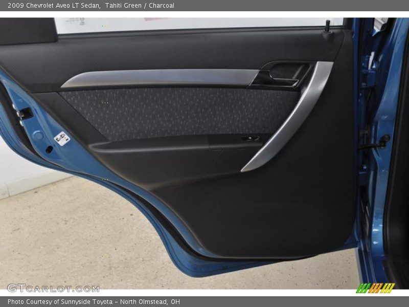 Tahiti Green / Charcoal 2009 Chevrolet Aveo LT Sedan