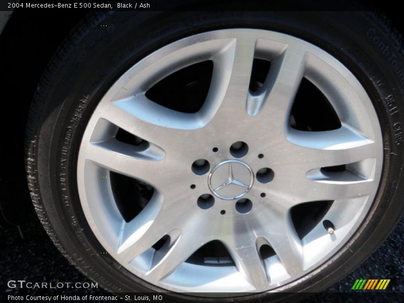 Black / Ash 2004 Mercedes-Benz E 500 Sedan