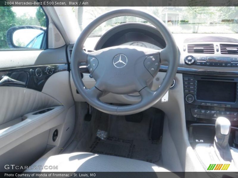 Black / Ash 2004 Mercedes-Benz E 500 Sedan