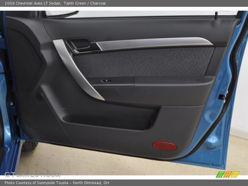 Tahiti Green / Charcoal 2009 Chevrolet Aveo LT Sedan