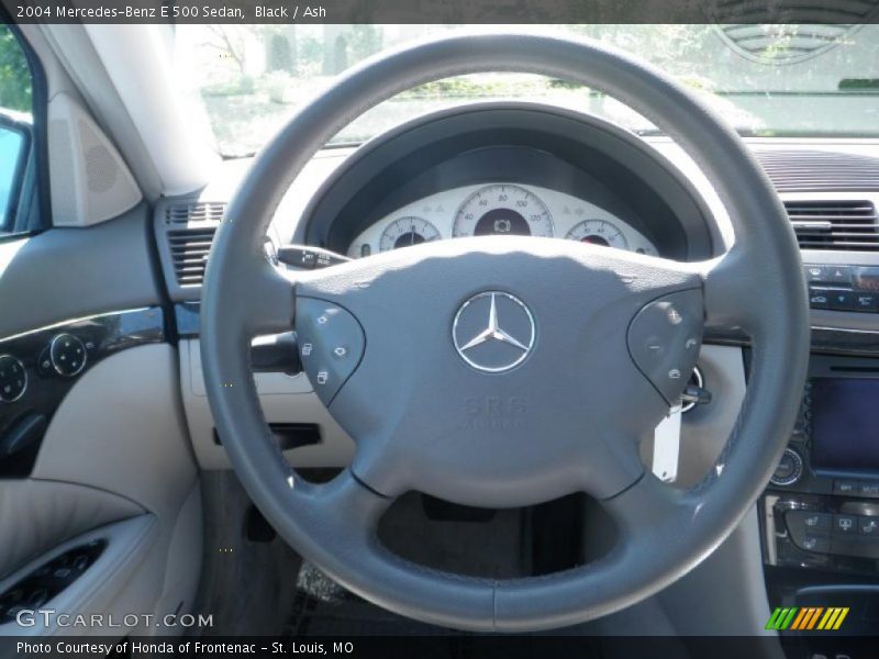 Black / Ash 2004 Mercedes-Benz E 500 Sedan