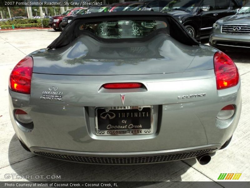 Sly Gray / Steel/Sand 2007 Pontiac Solstice Roadster