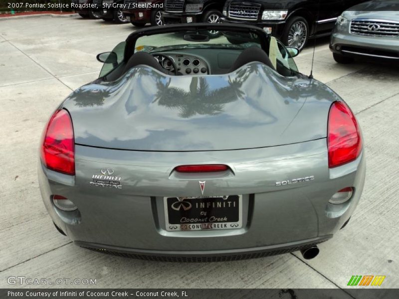 Sly Gray / Steel/Sand 2007 Pontiac Solstice Roadster