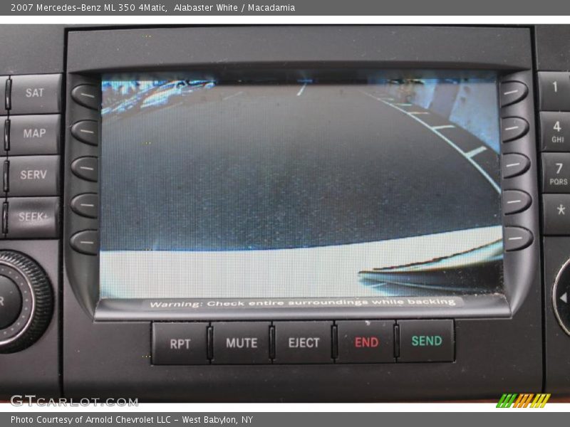 Alabaster White / Macadamia 2007 Mercedes-Benz ML 350 4Matic