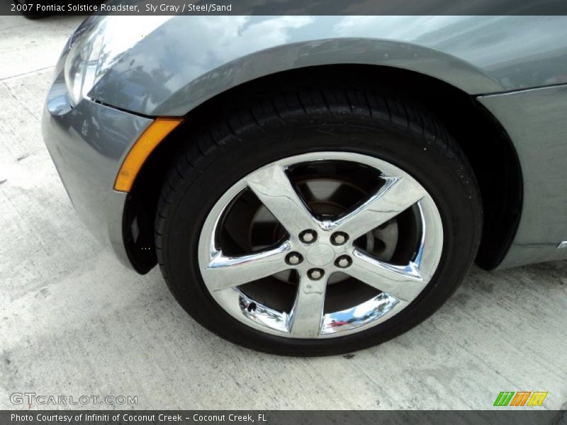 Sly Gray / Steel/Sand 2007 Pontiac Solstice Roadster