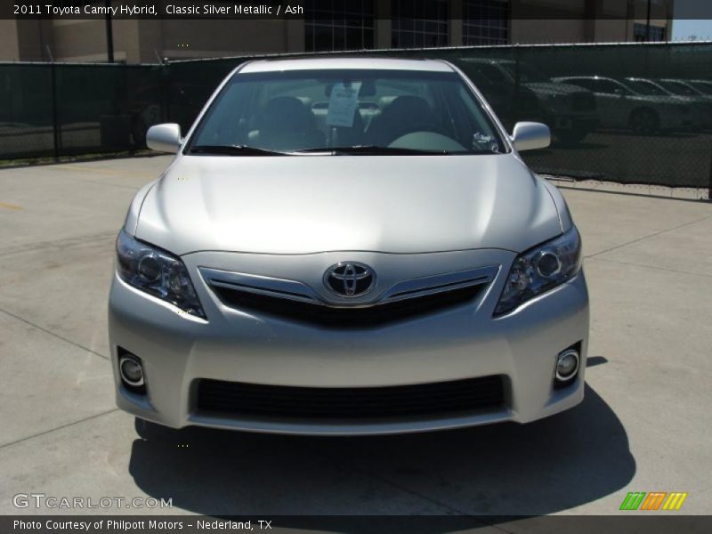 Classic Silver Metallic / Ash 2011 Toyota Camry Hybrid