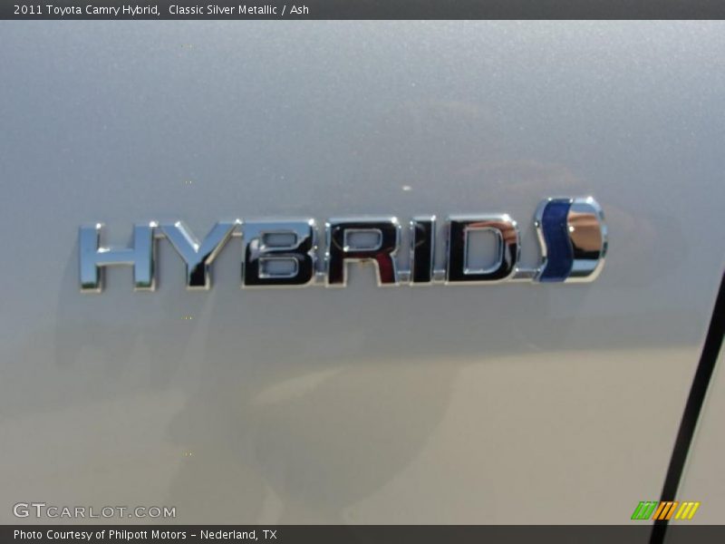 Classic Silver Metallic / Ash 2011 Toyota Camry Hybrid