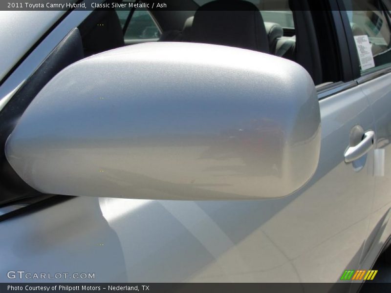 Classic Silver Metallic / Ash 2011 Toyota Camry Hybrid