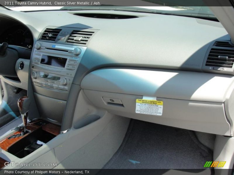 Classic Silver Metallic / Ash 2011 Toyota Camry Hybrid