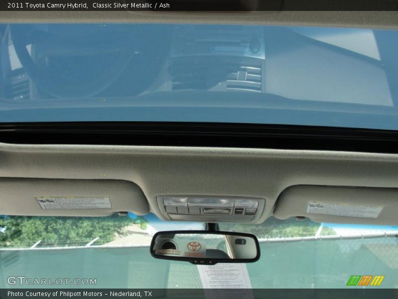 Classic Silver Metallic / Ash 2011 Toyota Camry Hybrid