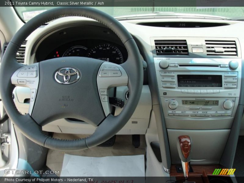 Classic Silver Metallic / Ash 2011 Toyota Camry Hybrid