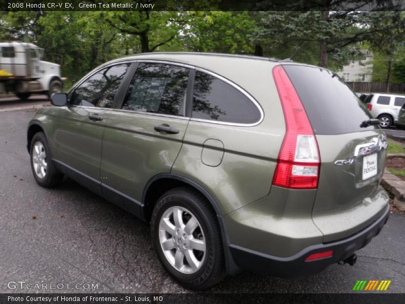 Green Tea Metallic / Ivory 2008 Honda CR-V EX