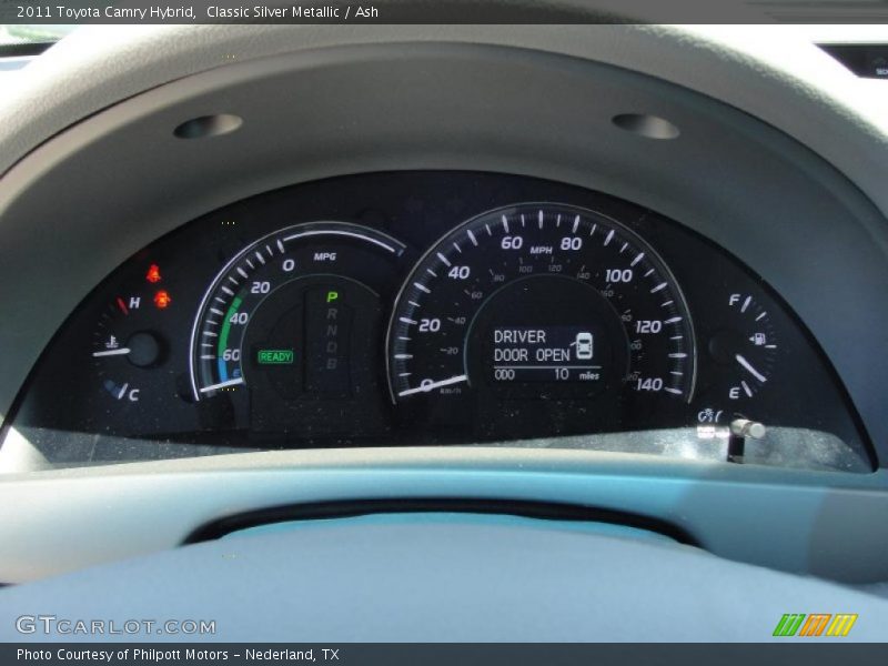  2011 Camry Hybrid Hybrid Gauges