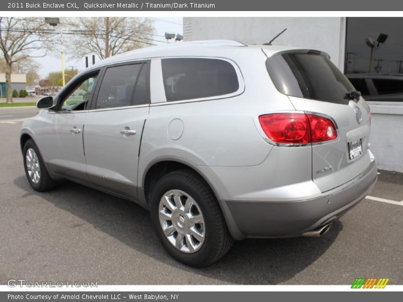 Quicksilver Metallic / Titanium/Dark Titanium 2011 Buick Enclave CXL