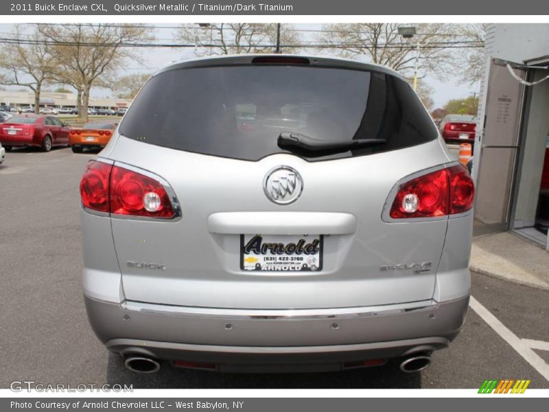 Quicksilver Metallic / Titanium/Dark Titanium 2011 Buick Enclave CXL