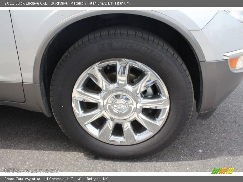 Quicksilver Metallic / Titanium/Dark Titanium 2011 Buick Enclave CXL