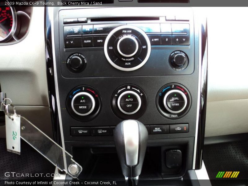 Black Cherry Mica / Sand 2009 Mazda CX-9 Touring