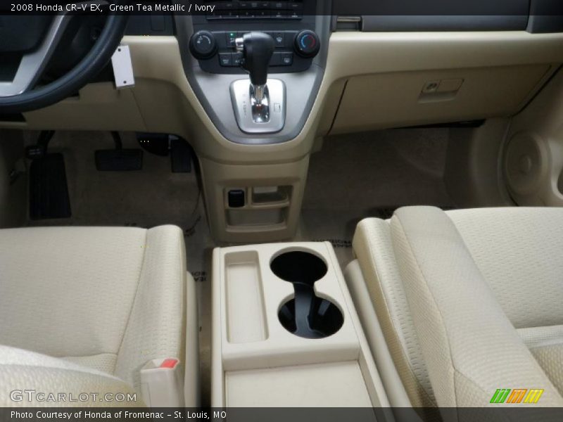 Green Tea Metallic / Ivory 2008 Honda CR-V EX