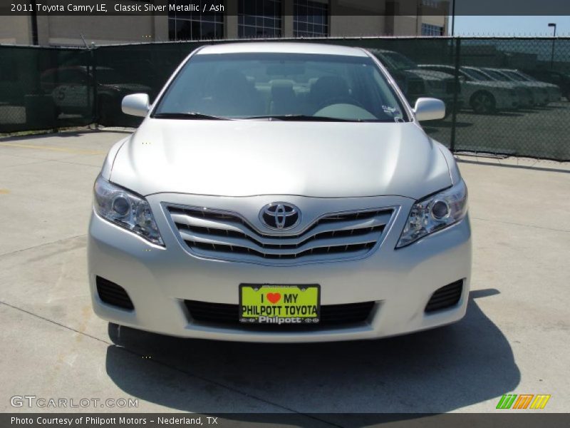 Classic Silver Metallic / Ash 2011 Toyota Camry LE