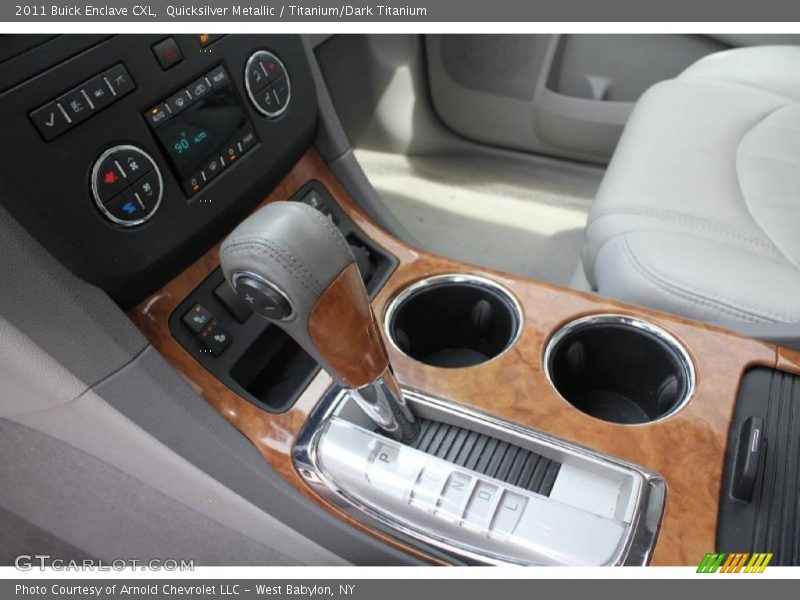 Quicksilver Metallic / Titanium/Dark Titanium 2011 Buick Enclave CXL