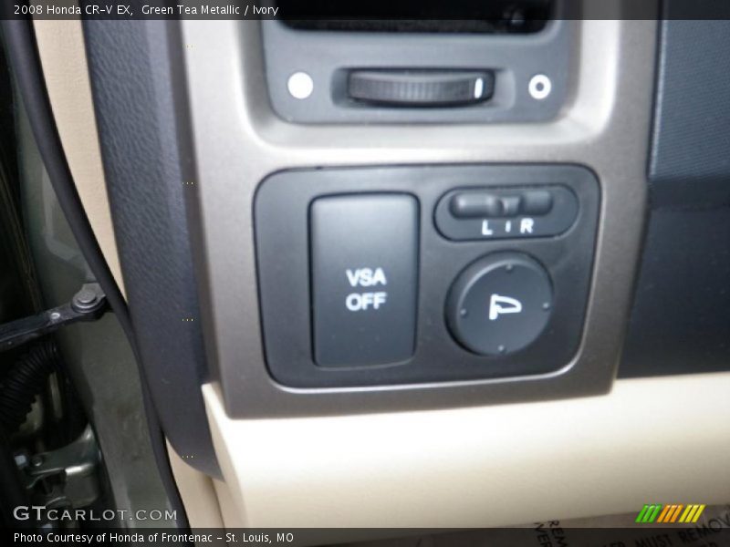 Green Tea Metallic / Ivory 2008 Honda CR-V EX
