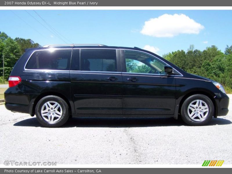 Midnight Blue Pearl / Ivory 2007 Honda Odyssey EX-L