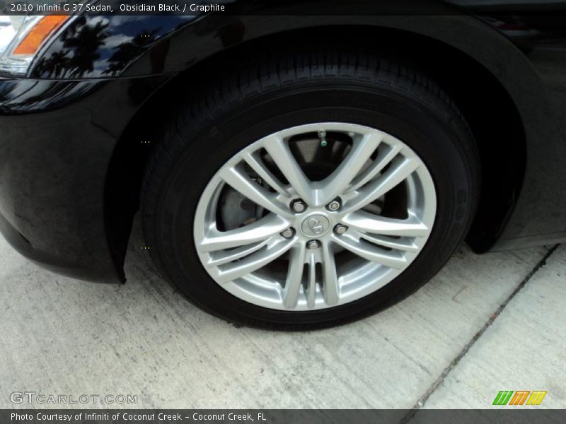 Obsidian Black / Graphite 2010 Infiniti G 37 Sedan