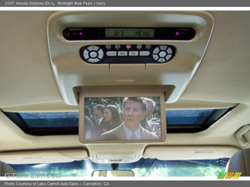 Midnight Blue Pearl / Ivory 2007 Honda Odyssey EX-L