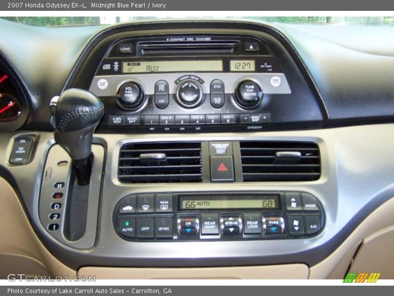 Midnight Blue Pearl / Ivory 2007 Honda Odyssey EX-L
