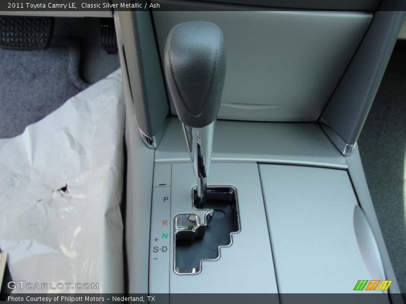 Classic Silver Metallic / Ash 2011 Toyota Camry LE