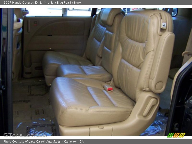 Midnight Blue Pearl / Ivory 2007 Honda Odyssey EX-L