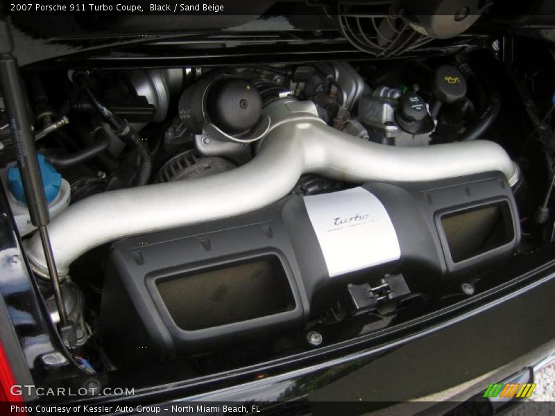  2007 911 Turbo Coupe Engine - 3.6 Liter Twin-Turbocharged DOHC 24V VarioCam Flat 6 Cylinder