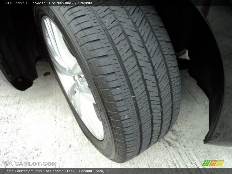 Obsidian Black / Graphite 2010 Infiniti G 37 Sedan