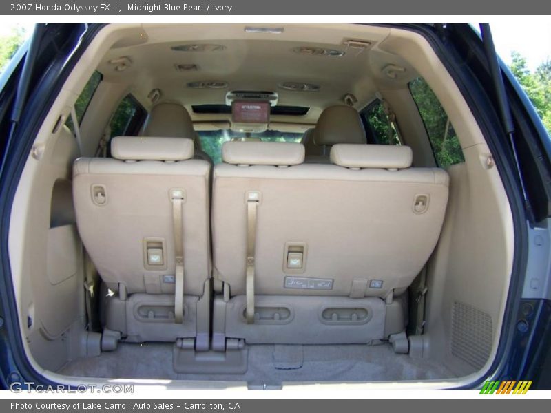 Midnight Blue Pearl / Ivory 2007 Honda Odyssey EX-L