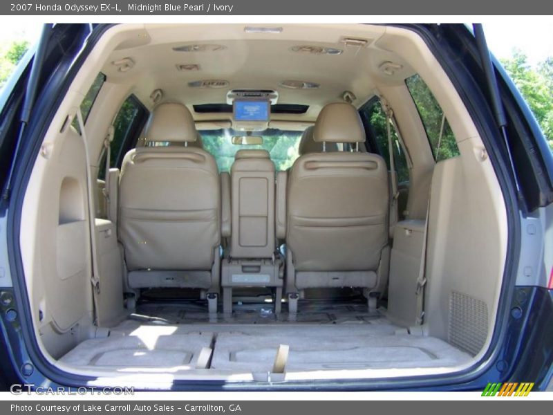 Midnight Blue Pearl / Ivory 2007 Honda Odyssey EX-L