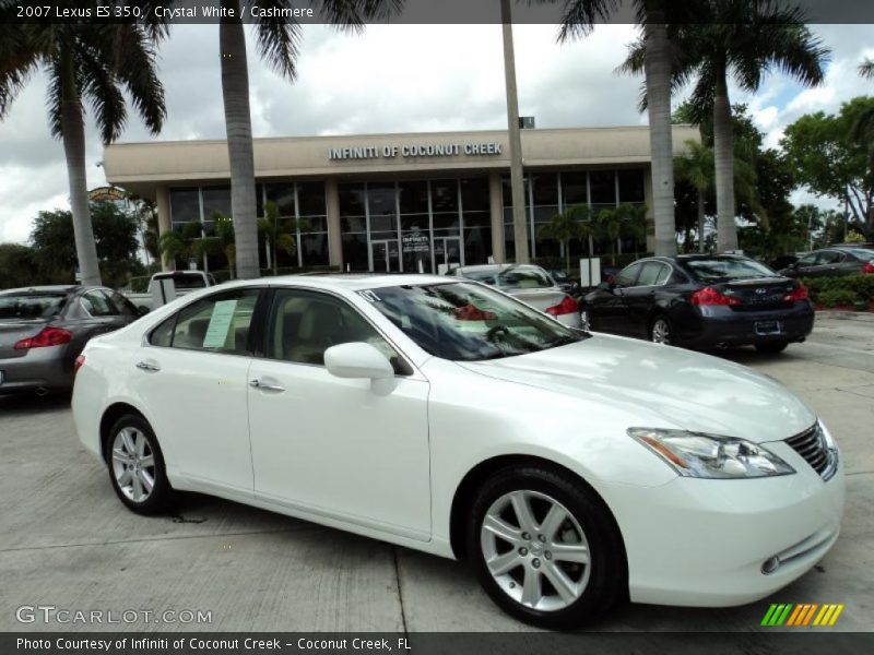 Crystal White / Cashmere 2007 Lexus ES 350