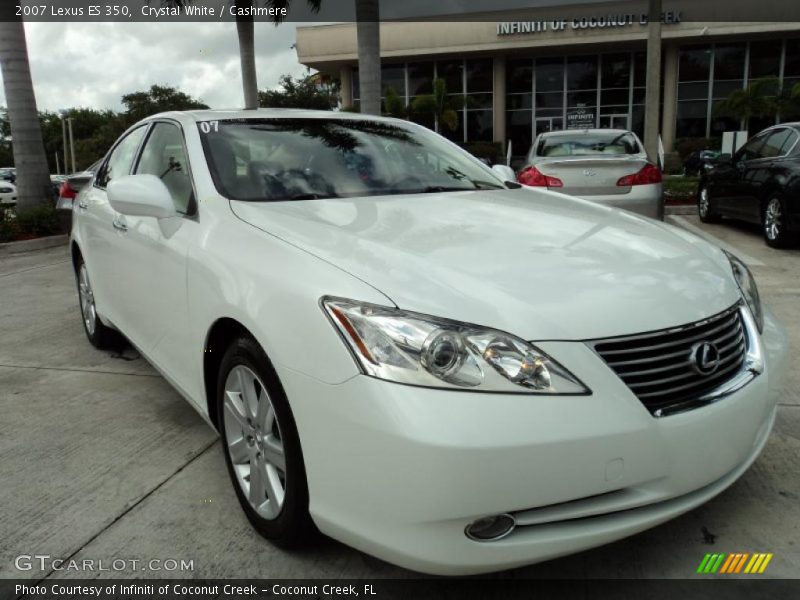 Crystal White / Cashmere 2007 Lexus ES 350