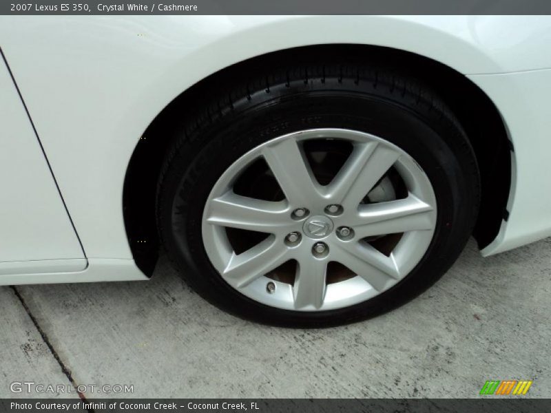 Crystal White / Cashmere 2007 Lexus ES 350