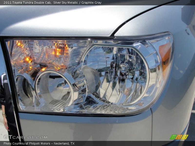 Silver Sky Metallic / Graphite Gray 2011 Toyota Tundra Double Cab