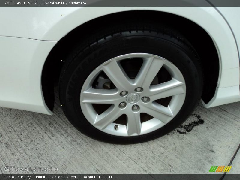 Crystal White / Cashmere 2007 Lexus ES 350
