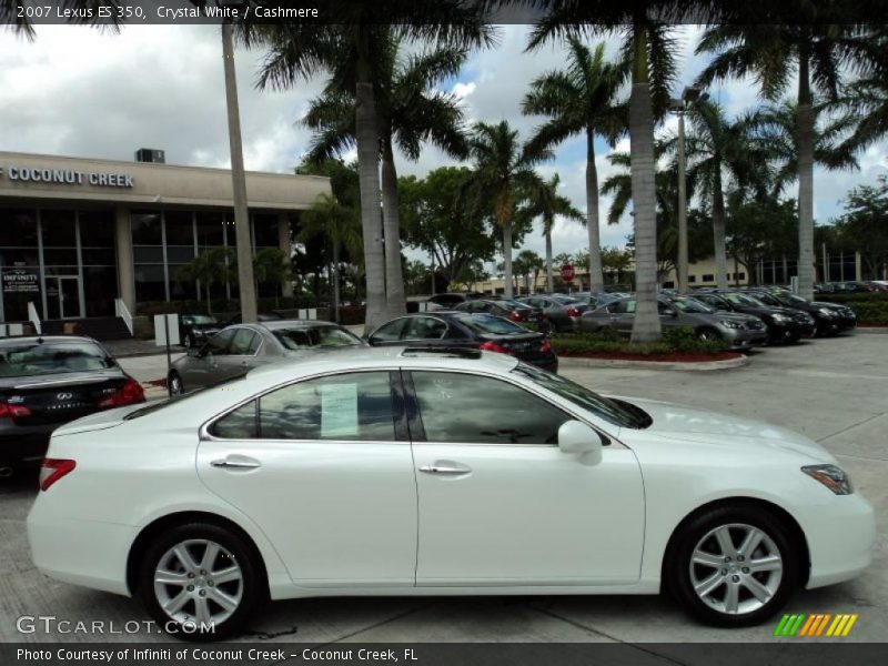 Crystal White / Cashmere 2007 Lexus ES 350