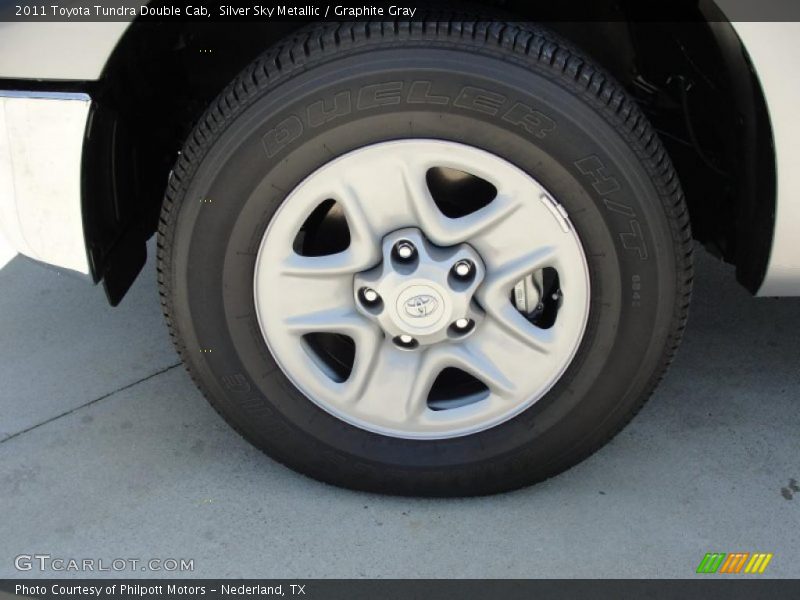 Silver Sky Metallic / Graphite Gray 2011 Toyota Tundra Double Cab