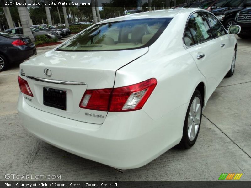 Crystal White / Cashmere 2007 Lexus ES 350