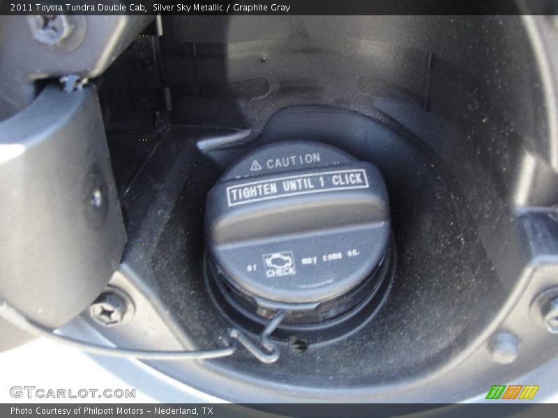 Silver Sky Metallic / Graphite Gray 2011 Toyota Tundra Double Cab
