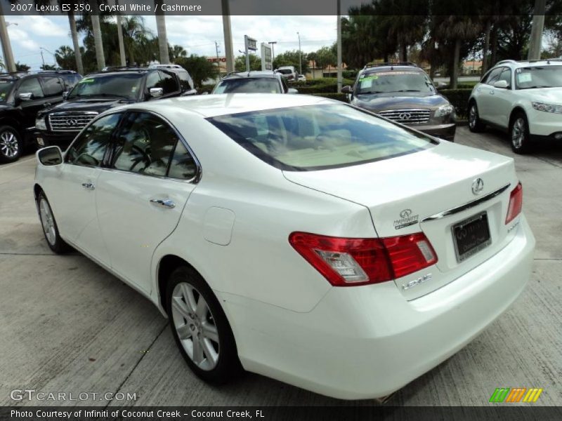 Crystal White / Cashmere 2007 Lexus ES 350